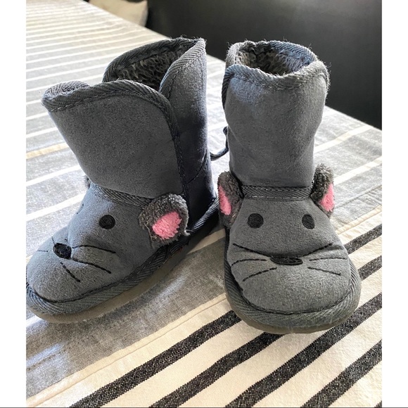 Critter Mouse Winter Boots - Picture 3 of 10